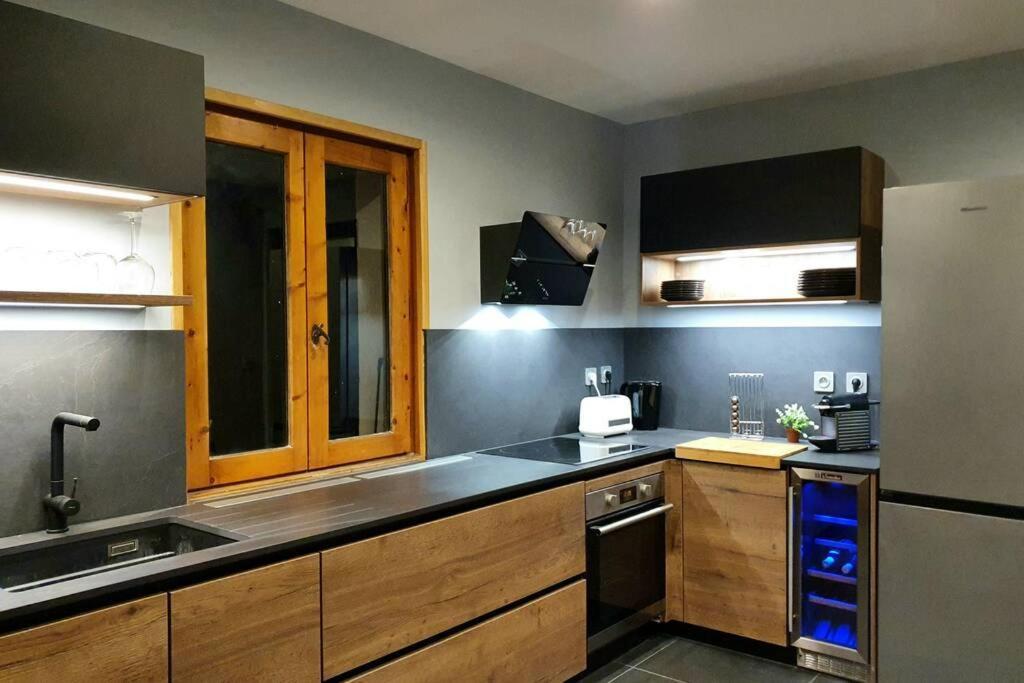 *** Le Refuge *** Logement Standing Megeve Demi-Quartier Екстер'єр фото